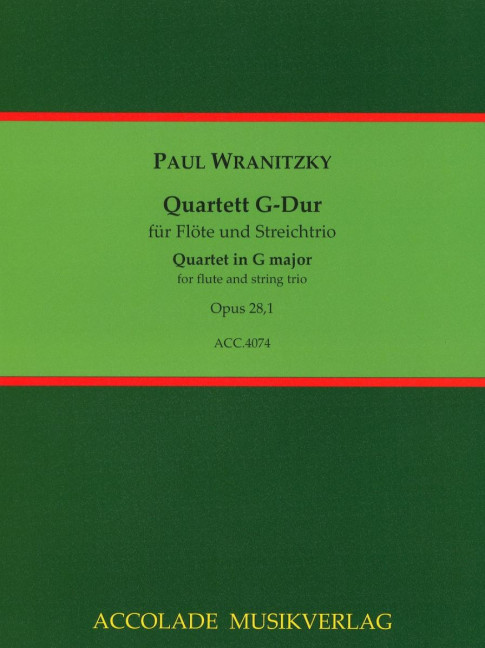 Front Cover Image Quartett op.28, 1 