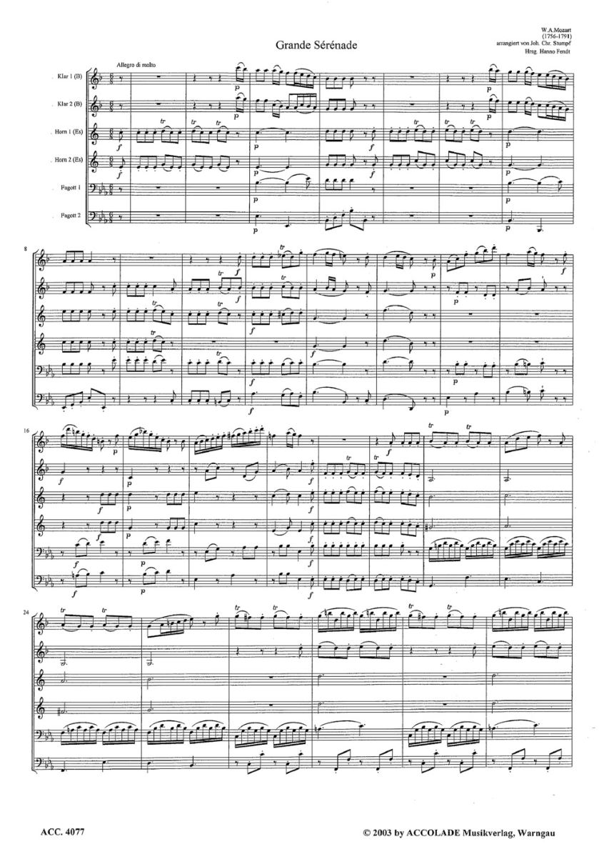 Other Cover Image Grande Serenade 
