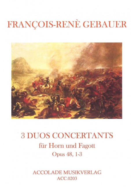 Front Cover Image 3 Duos concertants op. 48 