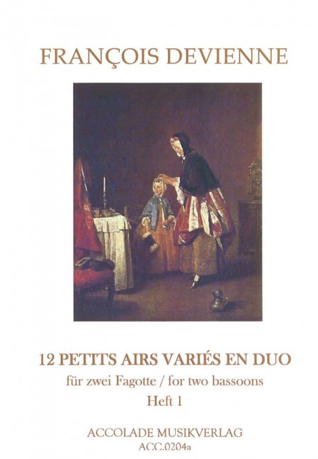 Front Cover Image 12 petits airs varies en duo 1 Band 1