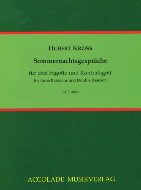 Front Cover Image Sommernachtsgespräche 