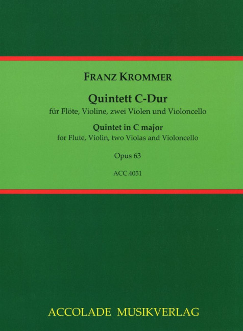 Front Cover Image Quintett op. 63 