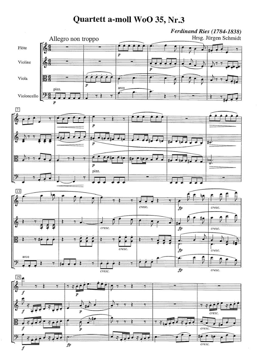 Other Cover Image Sechs Quartette WoO 35,3 