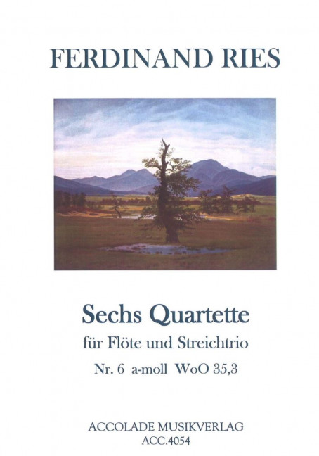 Front Cover Image Sechs Quartette WoO 35,3 