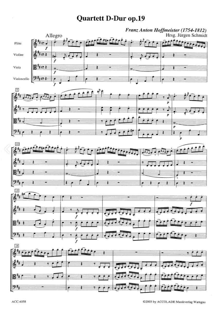 Other Cover Image Quartett op. 19 