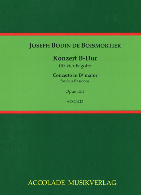 Front Cover Image Konzert B-Dur op.15,1 
