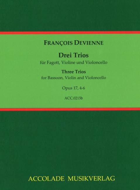 Front Cover Image 6 Trios 2 op. 17, 4-6 Band 2