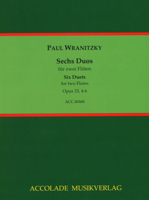 Front Cover Image Sechs Duos (4-6) op. 33 Band 2
