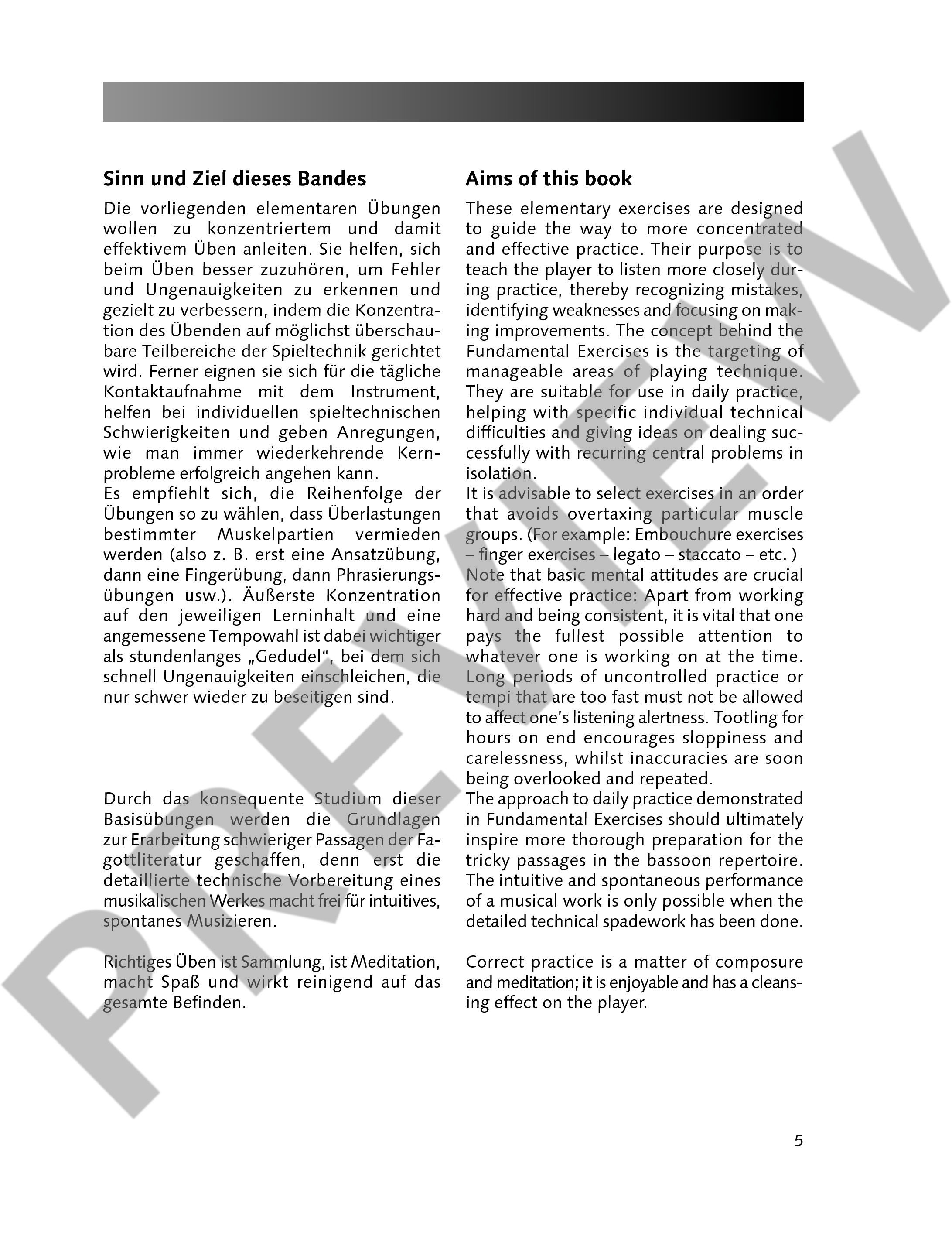 Other Cover Image Basisübungen für Fagott