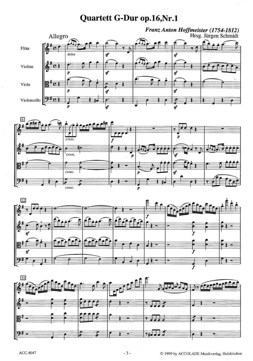Other Cover Image Quartett op. 16/1 