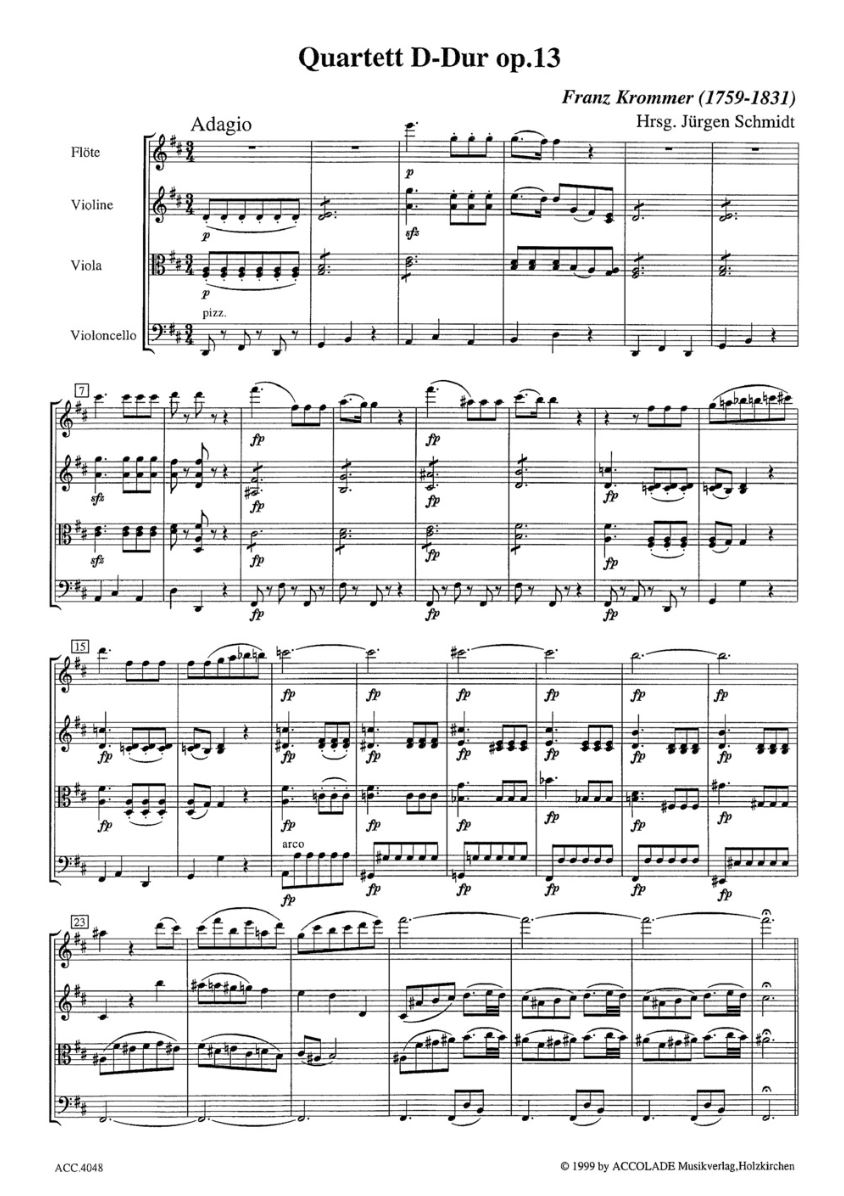 Other Cover Image Quartett op. 13 