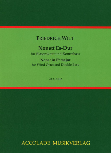 Front Cover Image Nonett 