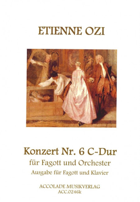 Front Cover Image Konzert Nr. 6 C-Dur 
