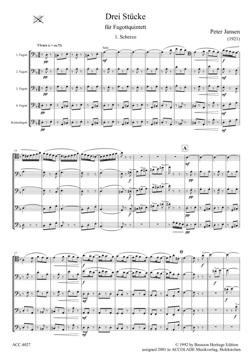 Other Cover Image Drei Stücke 