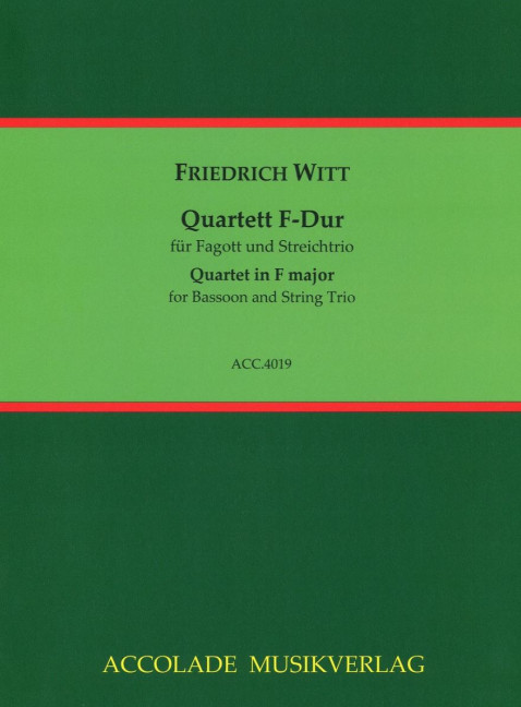 Front Cover Image Quartett F-Dur 