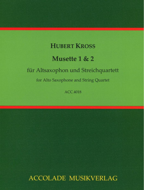 Front Cover Image Musette 1 und 2 
