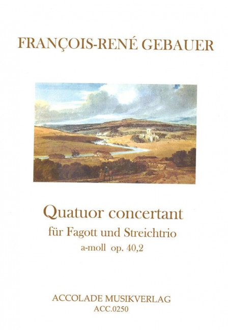 Front Cover Image Quatuor concertant op. 40,2 