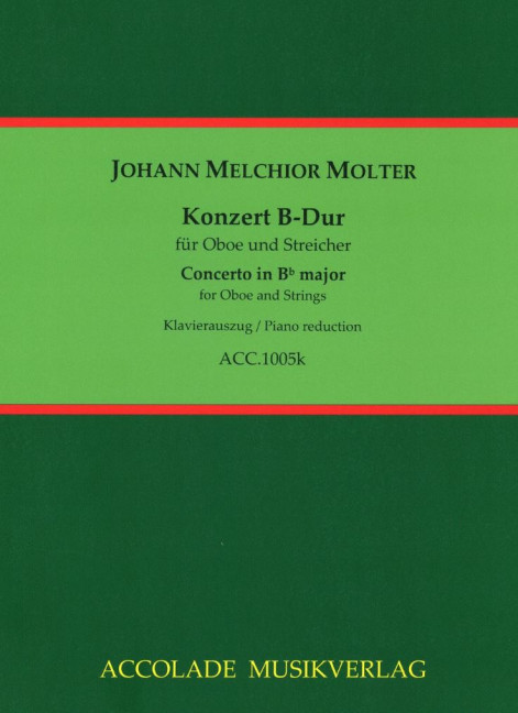 Front Cover Image Konzert B-DUr 