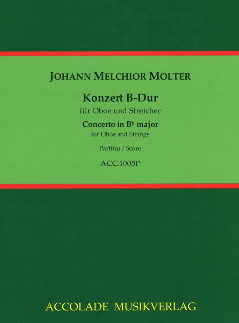 Front Cover Image Konzert B-DUr 