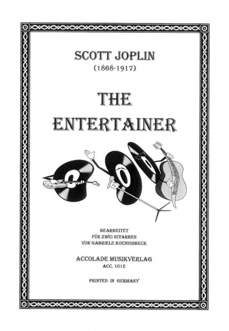 Front Cover Image The Entertainer 