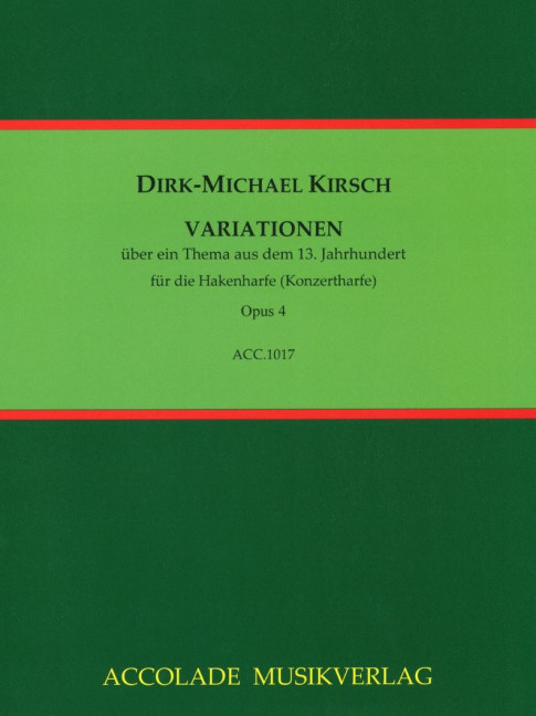 Front Cover Image Variationen op. 4 