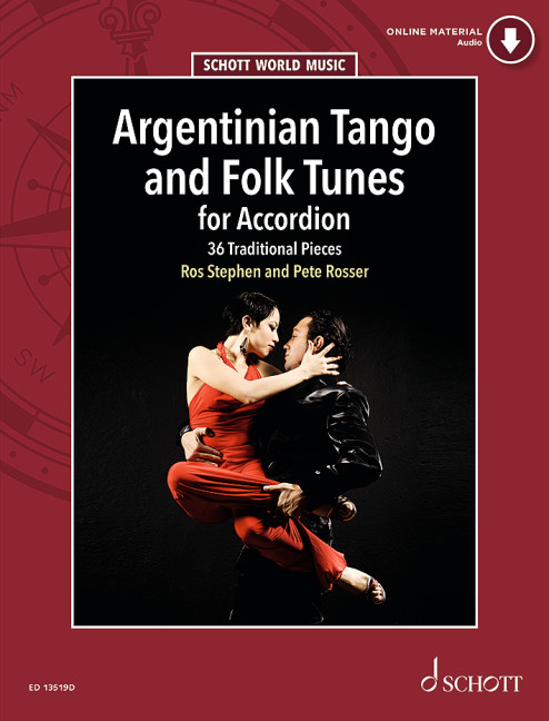 Front Cover Image Argentinian Tango and Folk Tunes for Accordion 