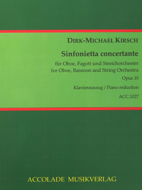 Front Cover Image Sinfonietta concertante 