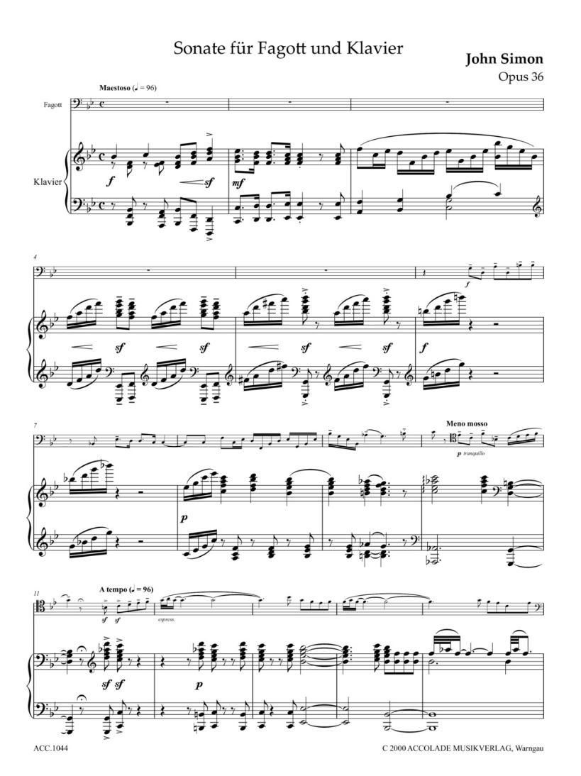 Other Cover Image Sonate op. 36 