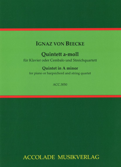 Front Cover Image Quintett a-moll 