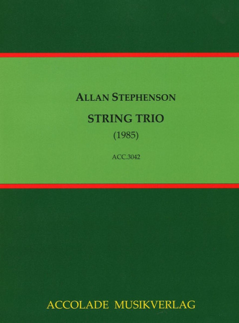 Front Cover Image String Trio 