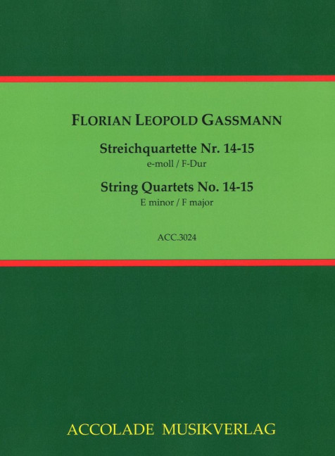 Front Cover Image Streichquartette Nr. 14-15 
