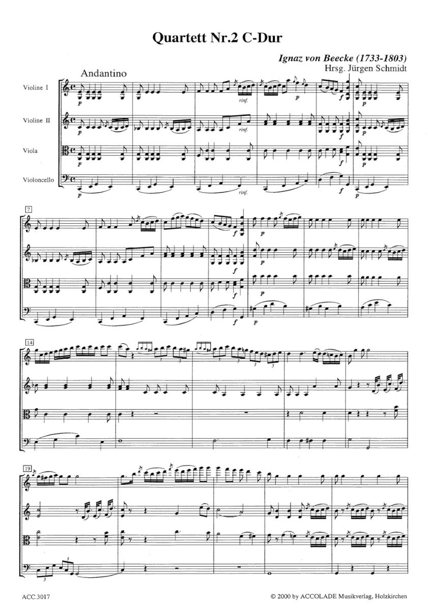 Other Cover Image Streichquartett Nr. 2 C-Dur 