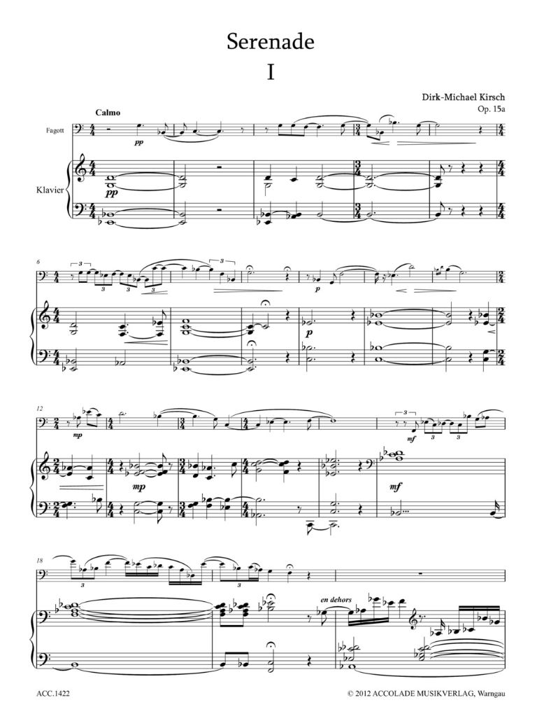 Other Cover Image Serenade op. 15a 