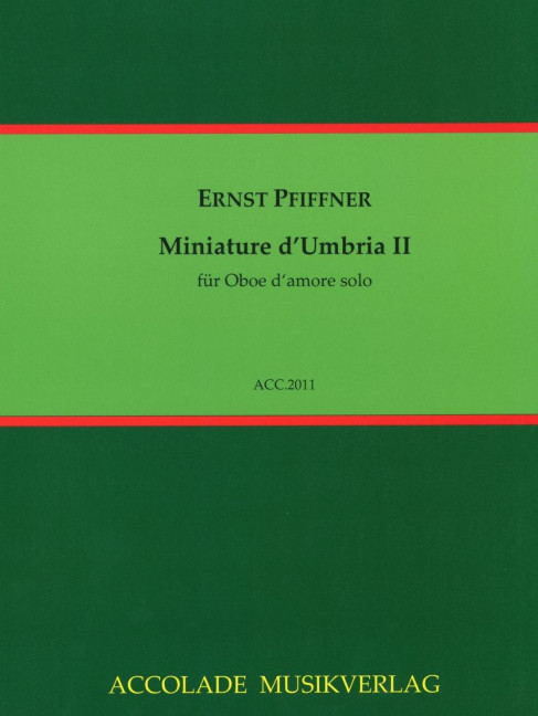 Front Cover Image Miniature d'Umbria II 