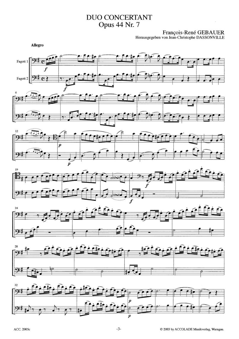 Other Cover Image 12 konzertante Duos op. 44 Vol. 3