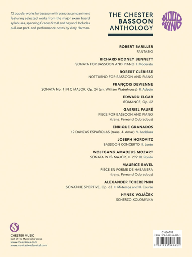 Other Cover Image The Chester Bassoon Anthology