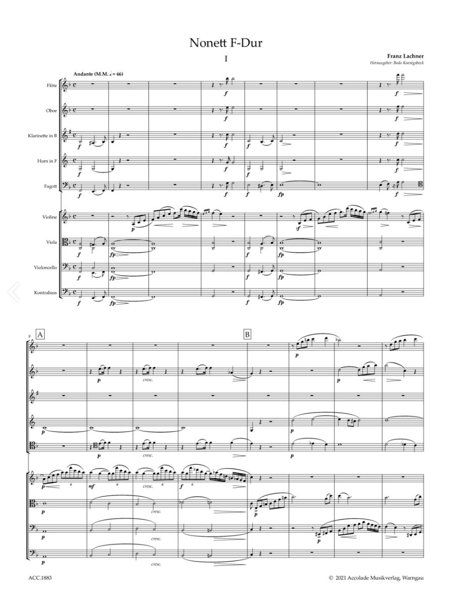 Other Cover Image Nonett F-Dur 