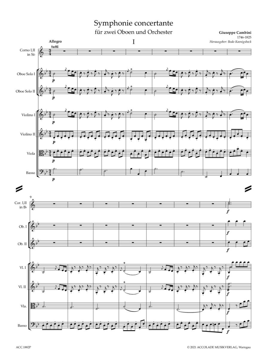 Other Cover Image Symphonie concertante B-Dur 