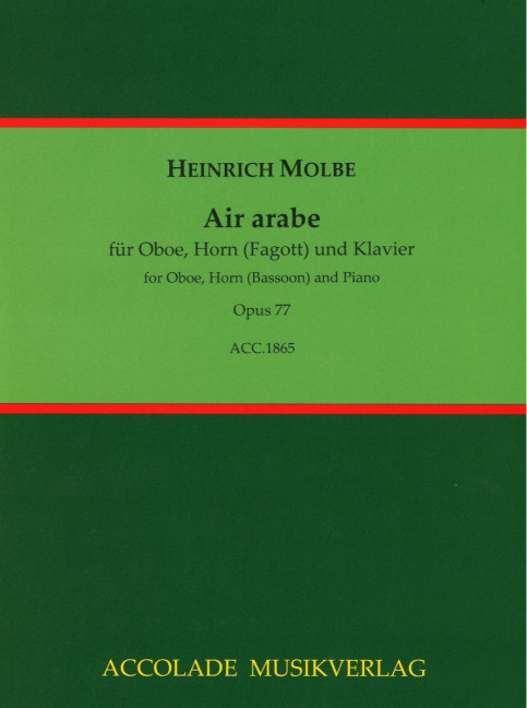 Front Cover Image Air arabe op. 77 