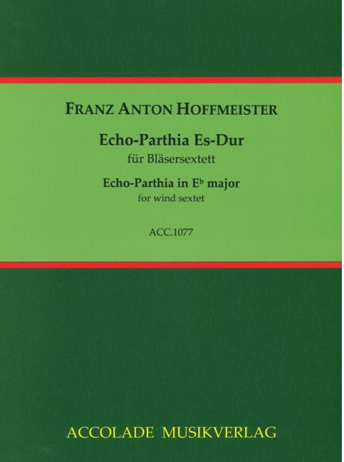 Front Cover Image Echo-Parthia Es-Dur 