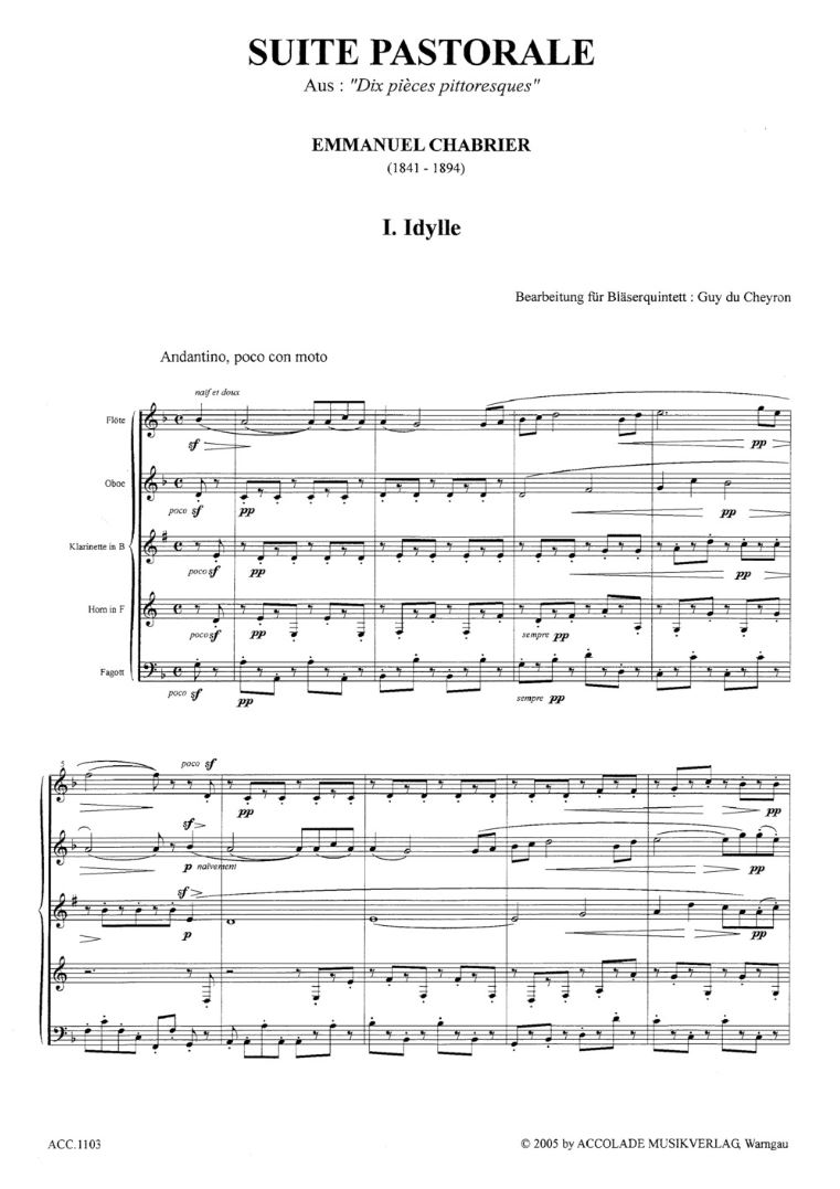Other Cover Image Suite pastorale 