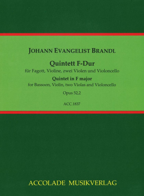 Front Cover Image Quintett F-Dur op. 52/2 