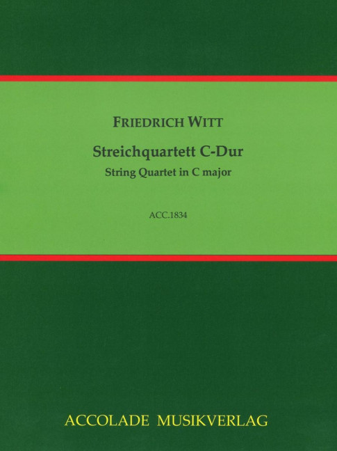 Front Cover Image Streichquartett C-Dur 