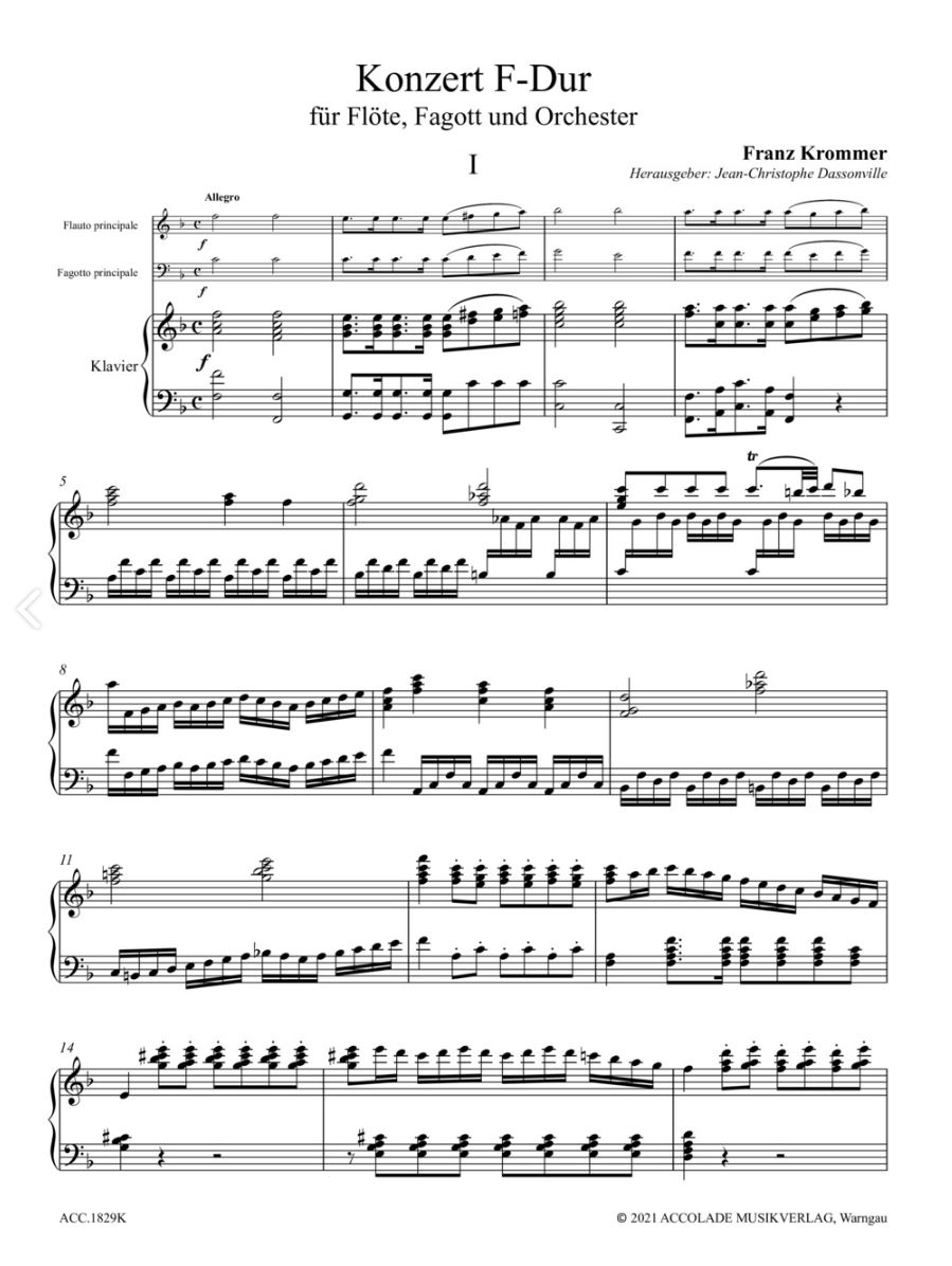 Other Cover Image Konzert F-Dur 