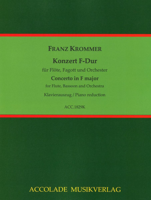 Front Cover Image Konzert F-Dur 