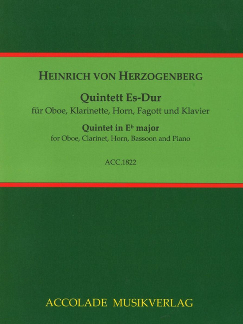 Front Cover Image Quintett Es-Dur op. 43 