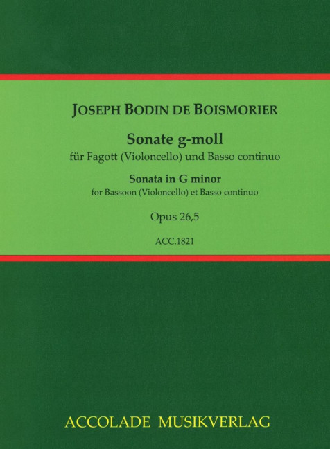Front Cover Image Sonate g-moll op. 26,5 