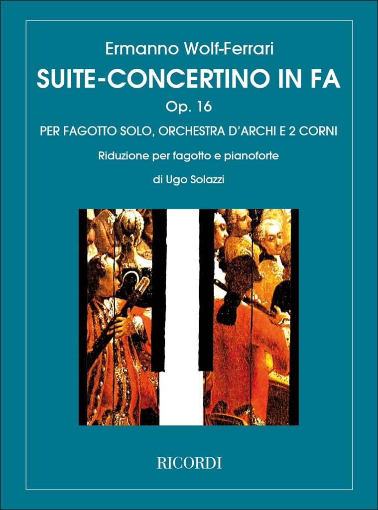 Front Cover Image Suite - Concertino F-Dur op.16