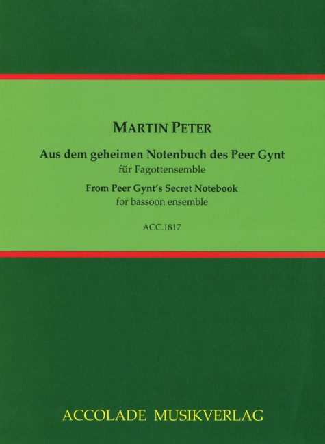 Front Cover Image Aus dem geheimen Notenbuch des Peer Gynt 