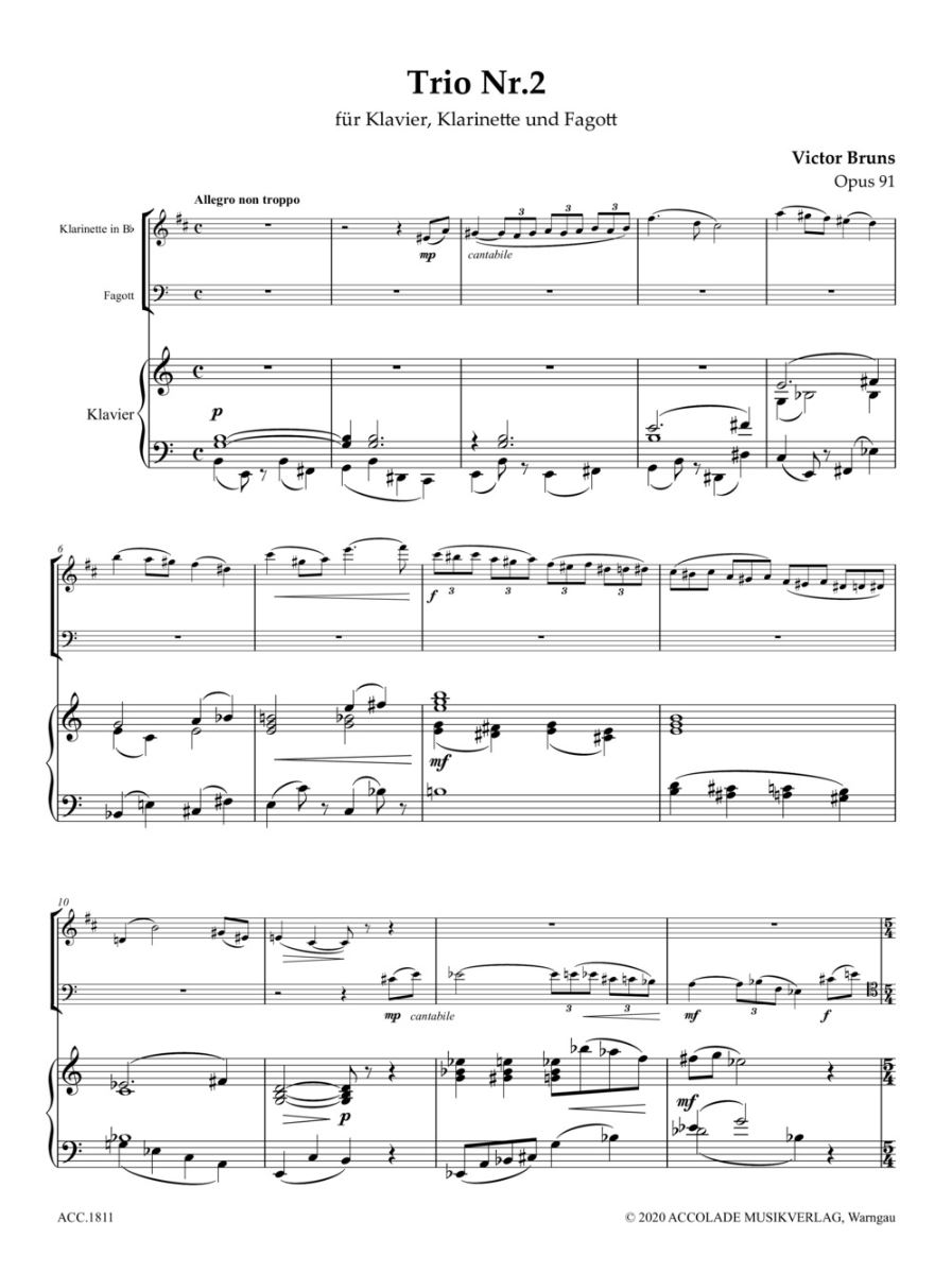 Other Cover Image Trio Nr. 2 op. 91 